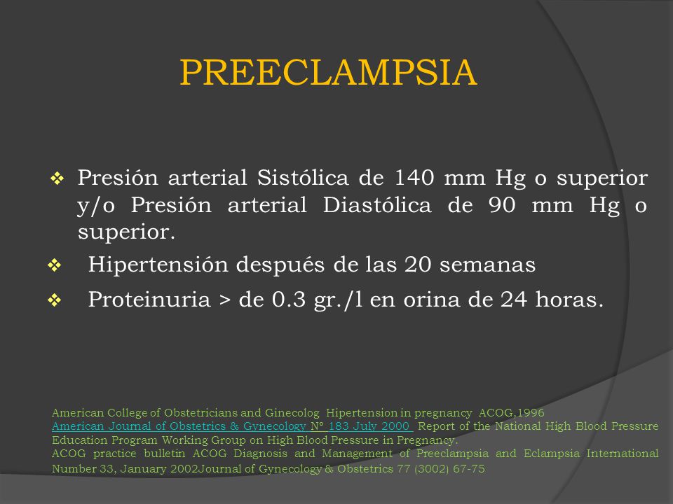 Hipertensión en el embarazo acog 2020 pptp Hipertensión en el embarazo acog 2020 pptp